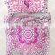 Ethnic Indian Mandala Duvet Cover Throw Indian Ombre Quilt Doona Cover With Pillow Cover