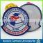 custom Iron on fabric woven patches for garment