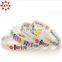New product 2015 making black silicone wristband with viet craft