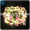 2017 Hot Lighted plastic flower garland for Festive