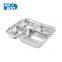 950ml 4-Compartment Aluminum Foil Container / Aluminum Foil Containers Disposable