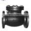 Standard DIN DN80 flange connection type lifting type check valve