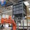 Cast steel self-hardening resin sand reclamation production line