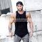 Oem Logo Gym Vest Muscle Mens bodybuilding fitness Open Side Sublimation Blank Tank Top