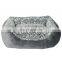 Jianicat luxury plush leo cat bed