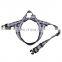 dog harness T-shape protect pet harness grid style adjustable and comfortable harness for dogs