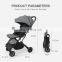 Lightweight portable One-handed folding Russian hot sale baby stroller