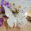 2016 elegant wine glass decoration laser cut place card butterfly pink from Mery Crafts SC111