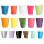 Solid Color Party Disposable Drinking Wedding Birthday Decoration Suppliers 17 Colors Paper Cups 20 Pcs/bag