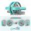 2021 Strength Training Workout Gym Sport Anti Slip Handles Auto Rebound Wheel Roller Ab Wheel Abdominal Exercise Equipment