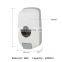 Plastic Manual Hand Foaming or Liquid Soap Dispenser/Hand sanitizer dispenser
