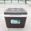 China Manufacturer New Creative Retro Style Rattan Weave Effect Cooling Storage Case Plastic Ice Cooler Box 15L 30L