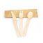 FSC certified 16cm wooden spoon wooden cutlery set eco friendly packaging biodegradable