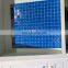 irridiscent blue color bathroom mosaic tiles and swimming pool tile mosaic splash back hot melting glass mosaics tiles