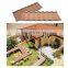 Farmhouse Style Fire Prevention Old Slate Stones Roofing Shingles Replacement Material For B2B Prefab House Roofing Contractor