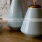 High temperature noverty home decoration ceramic jar with copper lid