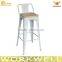 WorkWell industrial metal chair with wooden cushion Kw-St12                        
                                                Quality Choice