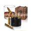 High Sale Australia Cocktail Mini US Logo Whisky Bullet Custom Gold Stainless Steel Ice Cube