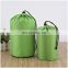 High Productivity Korean Fashion OEM Small Packaging Clothing Green Customise Folding Stand Up Bag