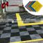 2X2M Direct Sales Vented Plastic Raised Trade Show Linear Air Grill Interlocking Black Flooring Tiles With Hole