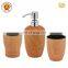 Wholesale Double Color Plastic Bath Decor Assessories 300 Ml 250Ml Plastic Pet Spray Bottle For Shampoo With 28/410 Lotion Pump