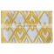 2022 latest diamond design water absorb mat bath rug microfiber bath mats