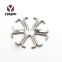 Fashion High Quality Metal Silver Plated Jump Ring