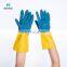 Customized Heavy Duty Chemical Oil Acid Water Resistant Industrial Garden Dish Washing Household Rubber Gloves Latex Glove