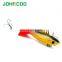 JOHNCOO Balancer Ice Fishing Lure 12g Sinking Vibration Winter Fishing Lure Hard Plastic Artificial VIB Lead Jigging