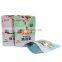 Heat seal standing up pouches edible packaging food mylar oatmeal cereal foil snack packaging bag