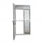 aluminum  casement door with glass