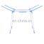 Adjustable Height Indoor Airer Laundry Stand Foldable Folding Standing  Metal Clothes Drying Rack