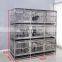HC-R017A Cheapest Stainless Steel Pet kennels/Small Big Animal cages for pet shop animal hospital cages
