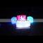 Latest Modern Design LED Glow Furniture Living Room Sofa