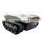 RC Tank Tracked Robot Chassis For Lawn Mower