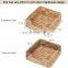 Hot Selling Vintage square Water hyacinth napkin holder rustic home decormade Cheap Wholesale in Vietnam