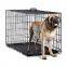Best quality dog kennels large outdoor pet large folding wire pet cages for pet shop large dog cat house metal dog crate