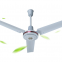 Low Noise White 75W Ceiling Fan Copper Motor Large Industrial Factory Curve Blade Ceiling Fans