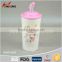 hot sale kids plastic cup with straw