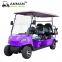 3-row 6-seat electric golf cart