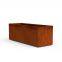 Youlite Outdoor Popular Weather Resistant Flower Pot Round Square Red Rust for Outdoor Spaces Corten Steel Planter Box