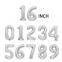 16inch Foil Globos Number Balloons 0123456789 Digital Aluminum Film Foil Balloon for Birthday Party Supplies Decorations