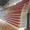 Telescopic Bleacher Telescopic Grandstand Bleacher Seat Stadium Seats Plastic Chairs