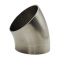 Stainless Steel 304 Sanitary Welded Elbow 90 Degree and 45 Degree 1.5