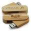 Promotional Gift Eco Wood Flash Drive USB Twist