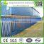 3000mm 'D' or 'W' profile high-security Steel Palisade Fencing With Concrete Sill