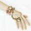 New Fashion Hand Chain Jewelry Lace Bracelet With Ring