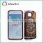 custom color printing printed shockproof hard phone case for Samsung Galaxy Alpha G850F