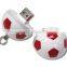 soccer shape USB flash drives, promotional gift USB flash drives, 8gb USB flash drive