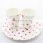 Manufacture of Wedding Party Favor Decor Party Disposable Cups and Plates